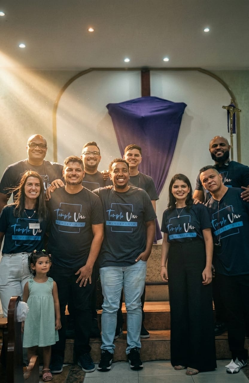 Integrantes do Ministério Templo Vivo
